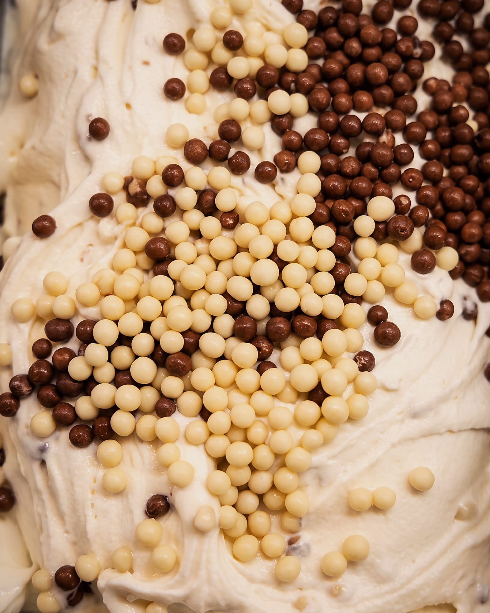Crispies — close-up van het ijs