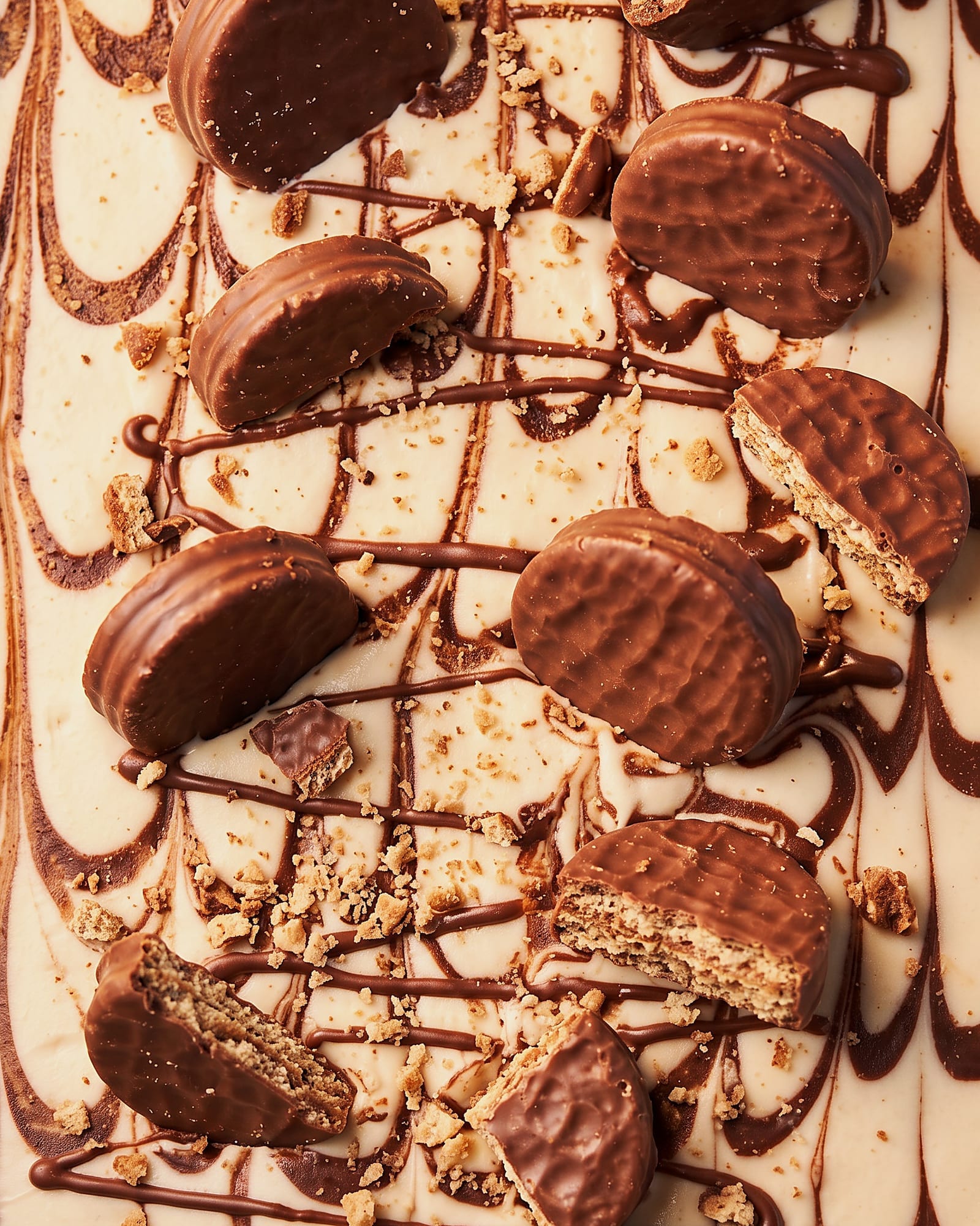 Nordica — close-up van het ijs