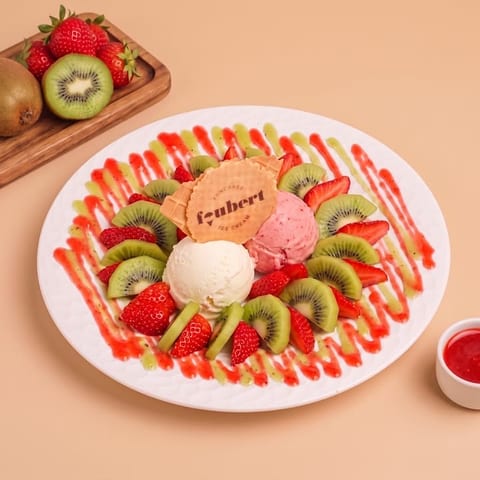 Coupe aardbei & kiwi — tan skin