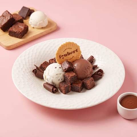 Coupe brownie — roze skin