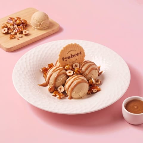 Coupe noisette — roze skin
