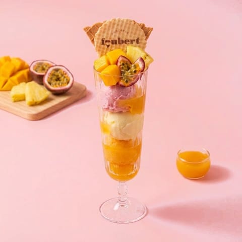 Coupe Tropical — roze skin