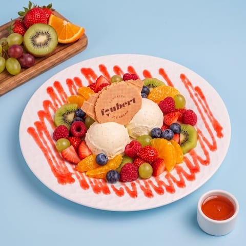 Coupe vers fruit — blauwe skin