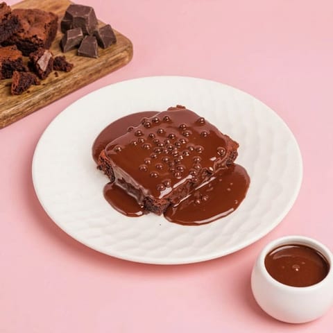 Brownie fondant — roze skin