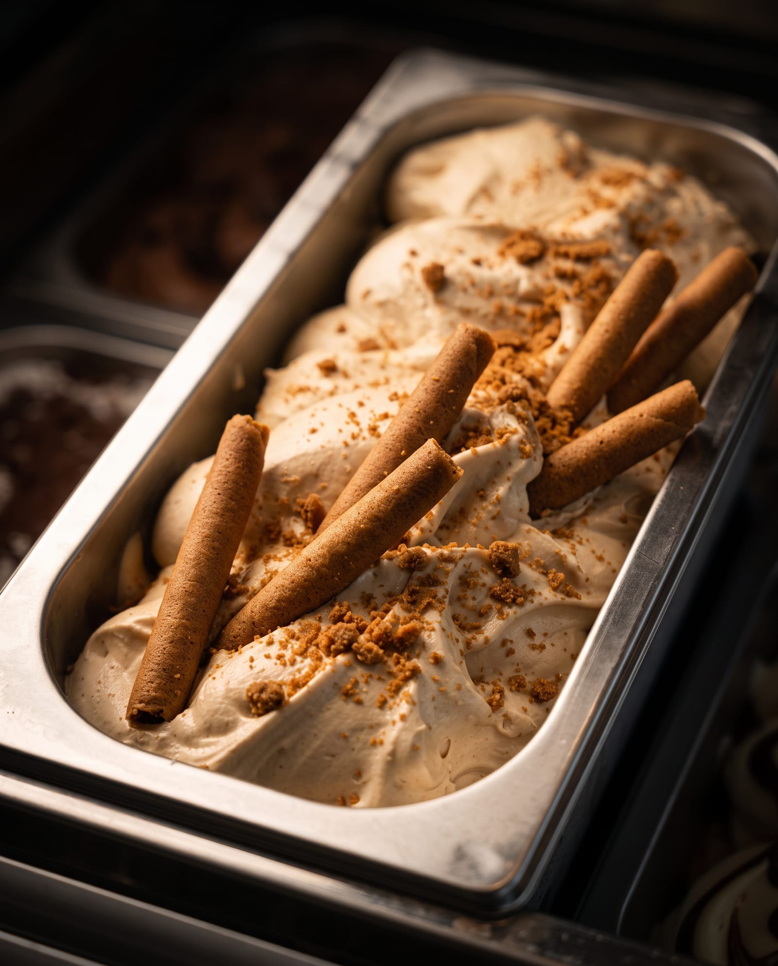 Cigarettes russes speculoos — ijsbak in de toog