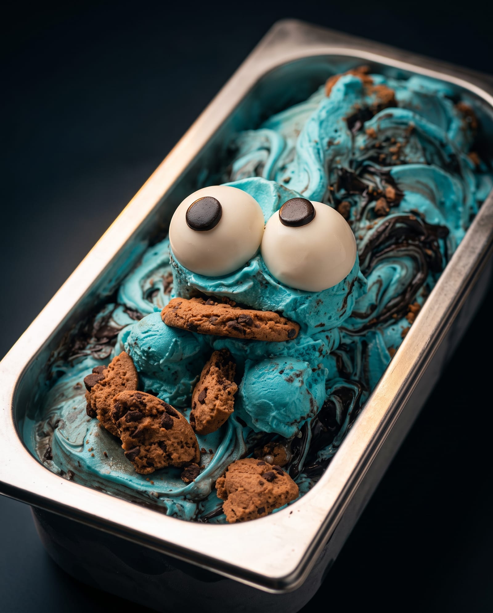Cookie Monster — ijsbak in de toog