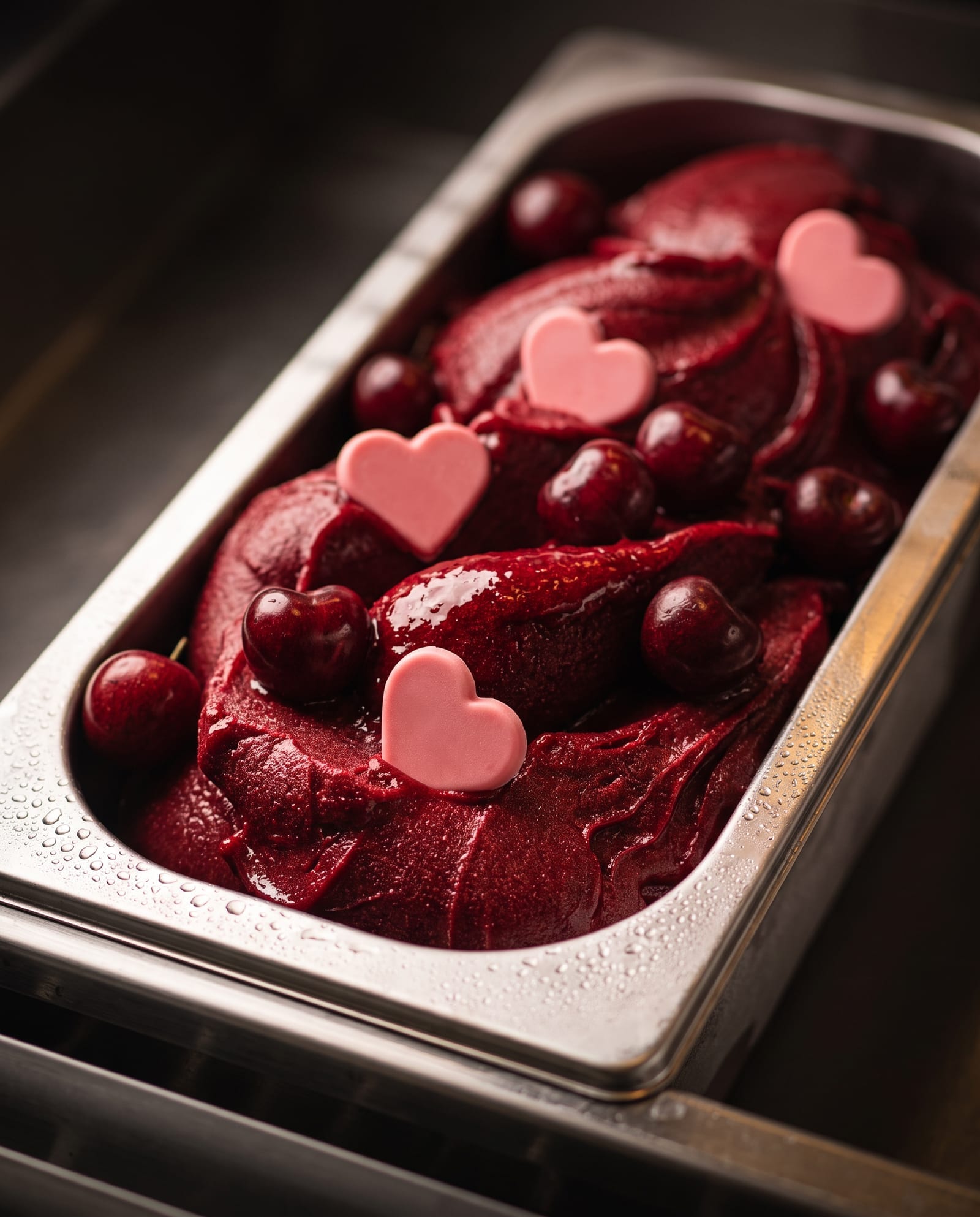 Love Portion Liefmans sorbet — ijsbak in de toog