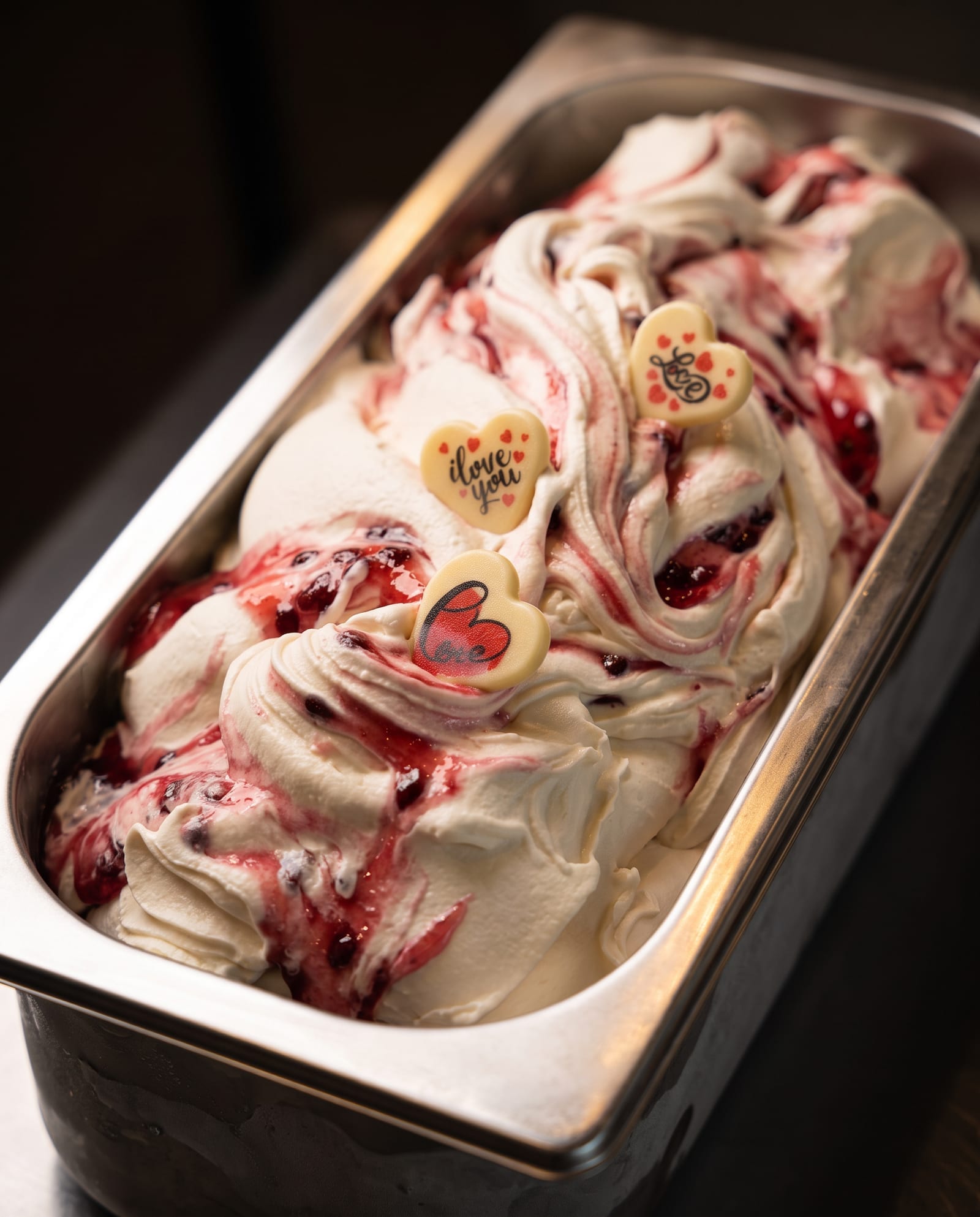 Sweetheart Swirl — ijsbak in de toog