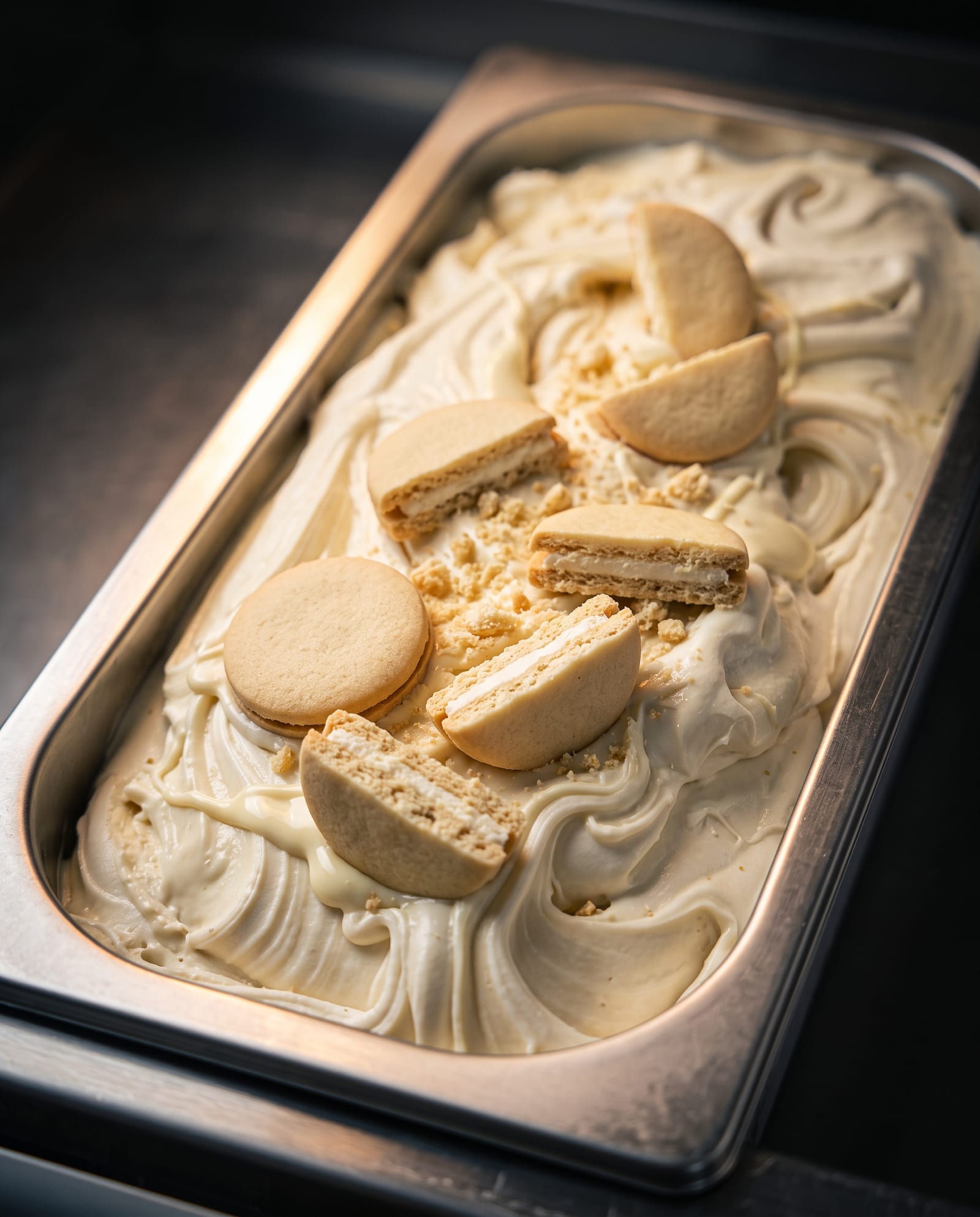 Witte Oreo — ijsbak in de toog