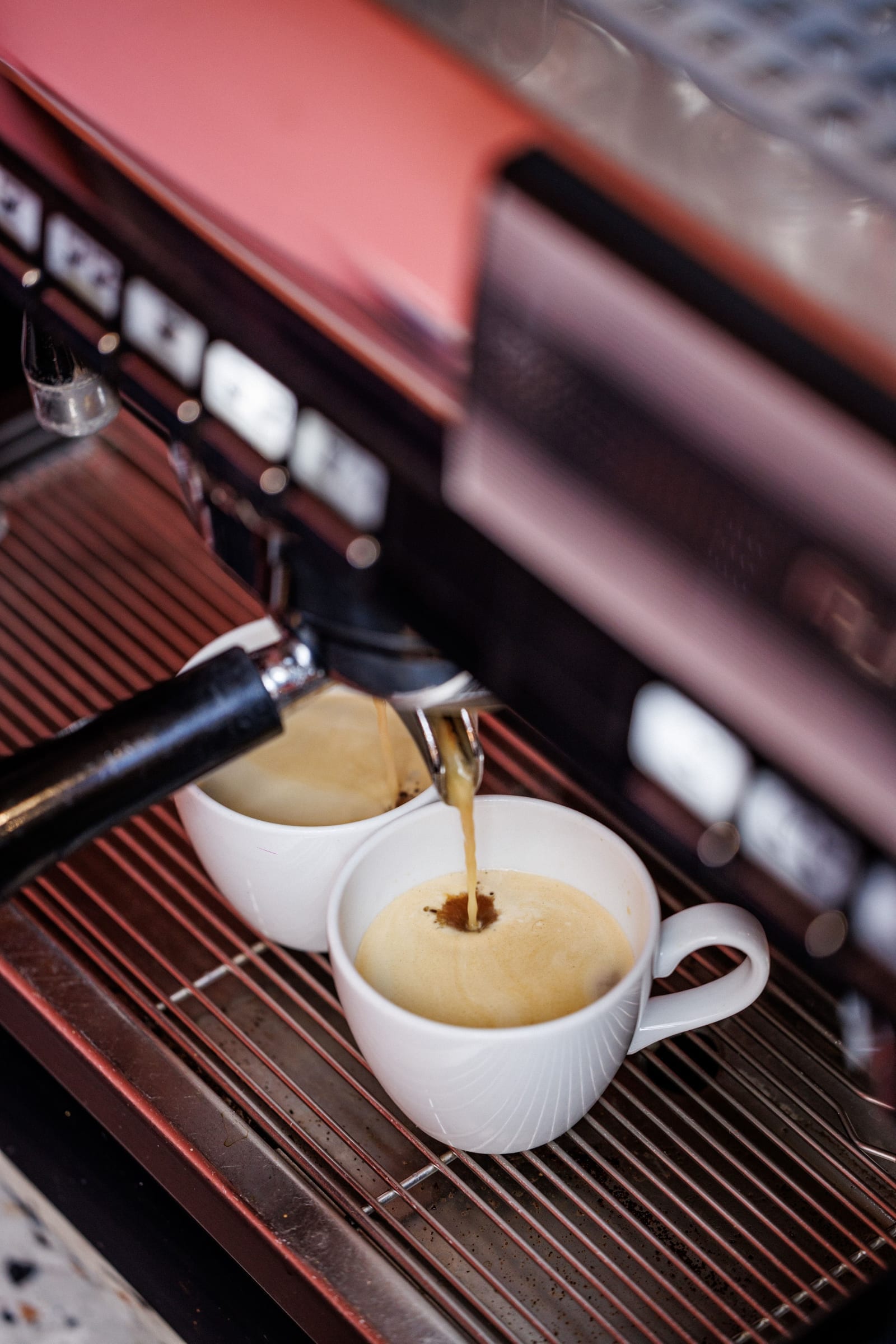 Koffie uit de machine