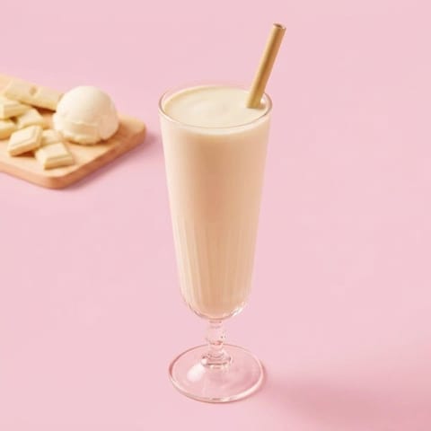 Milkshake witte chocolade — roze skin