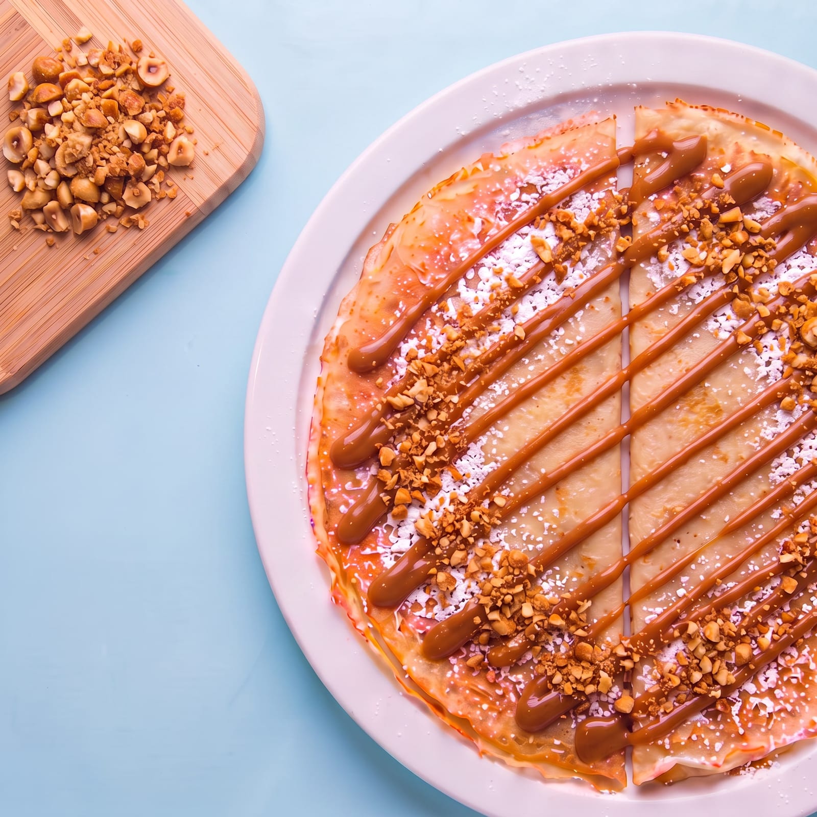 Pannenkoek met brésilienne – skin blauw