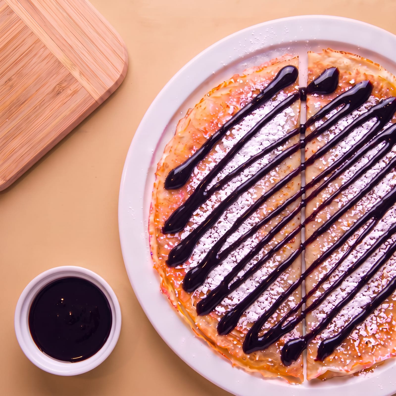 Pannenkoek met Luikse stroop – skin beige