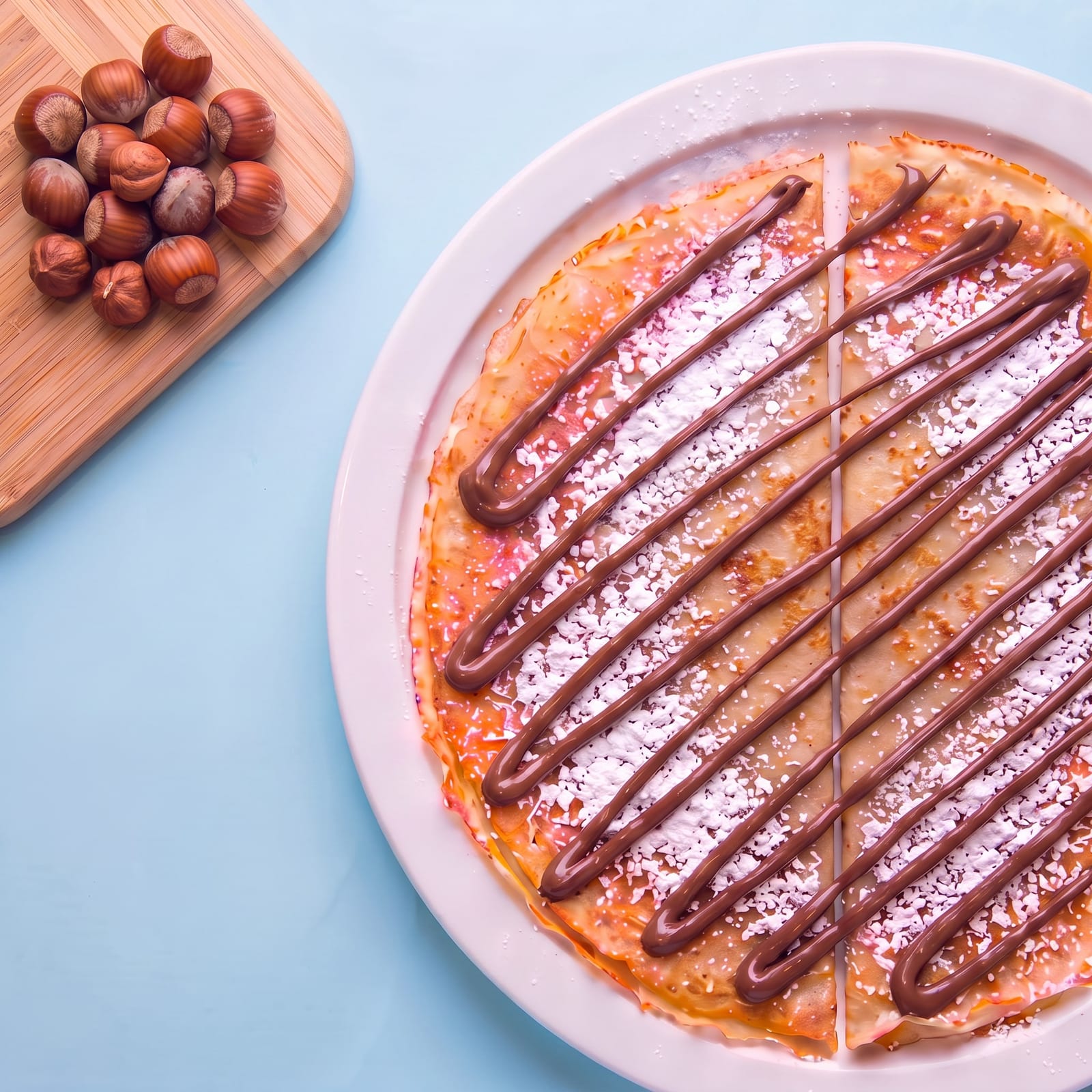 Pannenkoek met Nutella – skin blauw