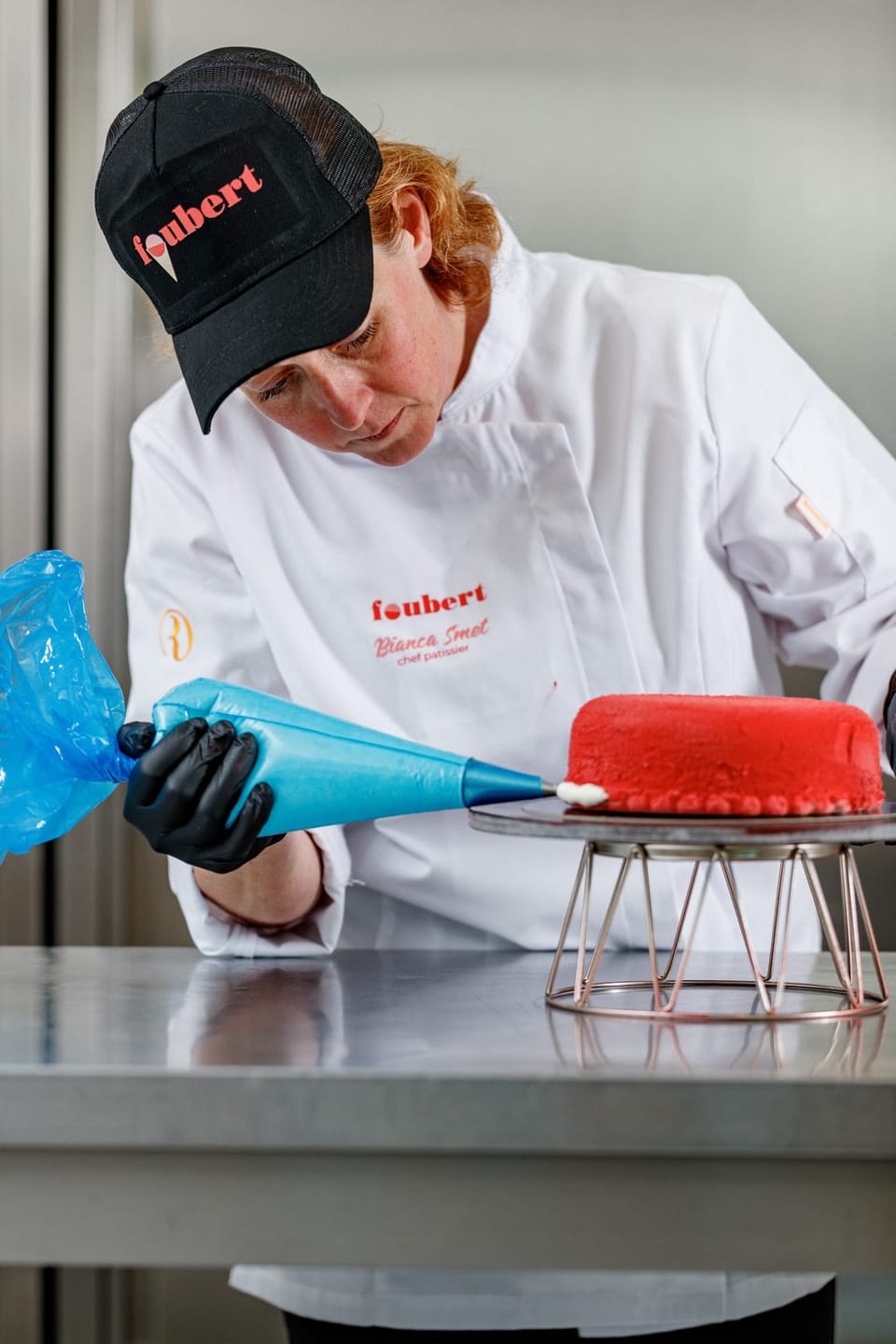 IJstaart wordt gedecoreerd