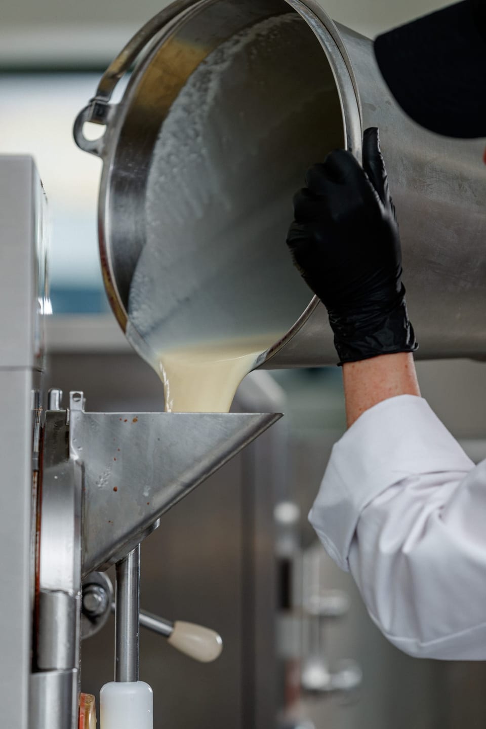 Pasteuriseren van de ijsbereiding