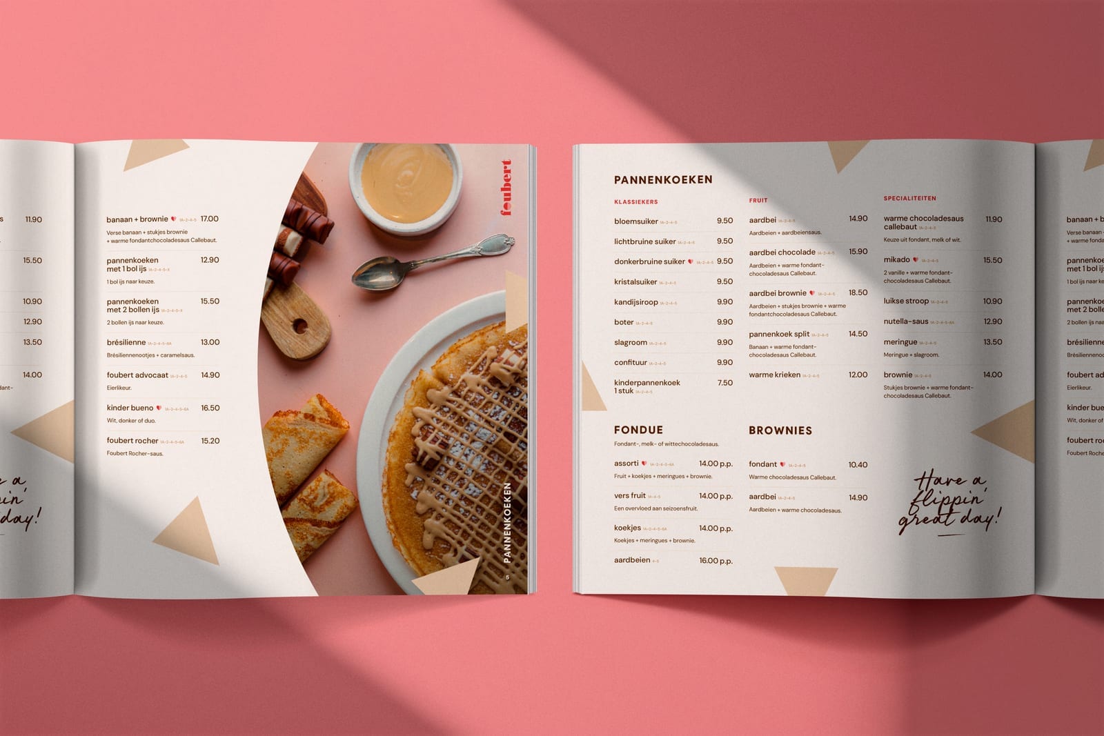 Menukaart AW25, spread 3